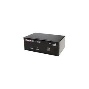 StarTech.com 2 Port DVI USB KVM Switch mit Audio und USB2.0 Hub - KVM-/Audio-/USB-Switch - USB - 2 x KVM/Audio/USB - 1 lokaler Benutzer - Desktop (SV231DD2DUA)