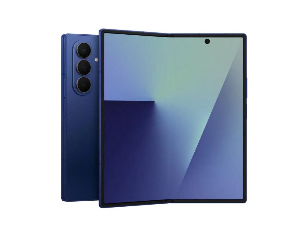 Samsung Galaxy Z Fold7 - 5G Smartphone - Dual-SIM - RAM 12 GB / Interner Speicher 512 GB - OLED-Display - 8&quot, - 8&quot, - 2184 x 1968 pixels 2184 x 1968 pixels (120 Hz) Blue Shadow [Energieklasse B] (SM-F966BDBCEUB)