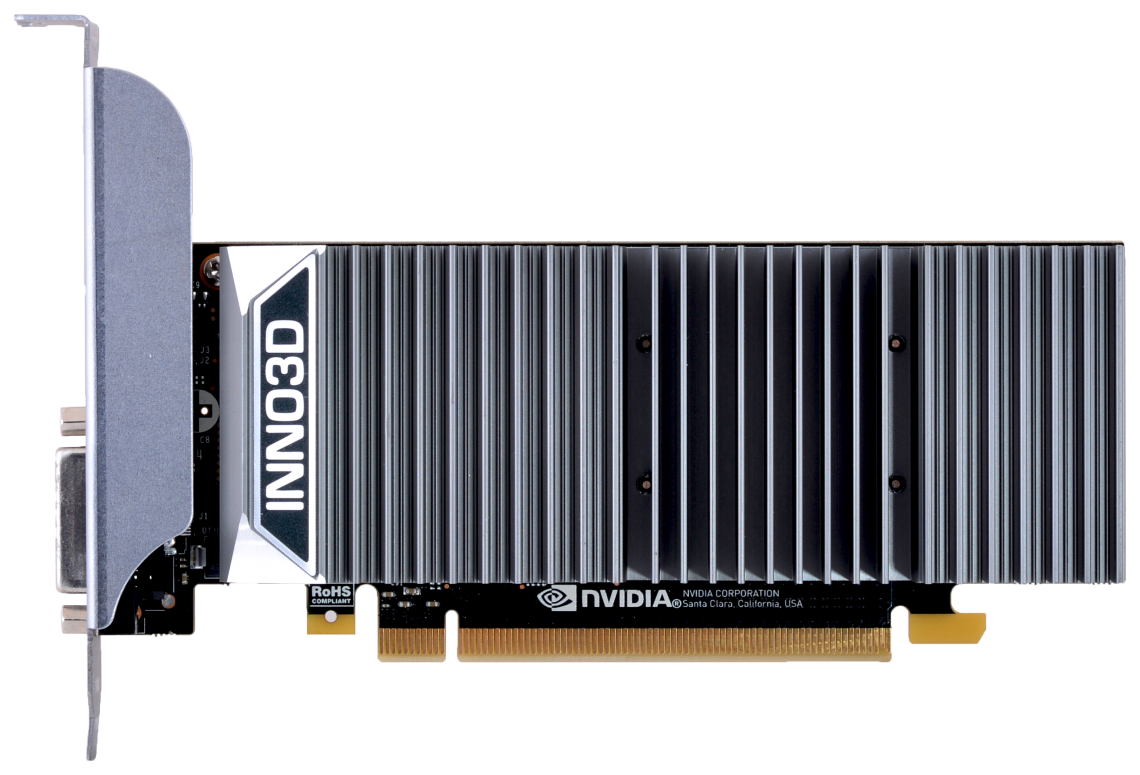 InnoVISION Inno3D GeForce GT 1030 0dB - Grafikkarten - GF GT 1030 - 2GB GDDR5 - PCIe 3.0 x16 - DVI, HDMI - ohne Lüfter (N1030-1SDV-E5BL)