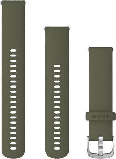 Garmin 010-12924-11 - Band - Grün - Garmin - Approach S40 Approach S40 and CT10 Bundle Forerunner 245 Forerunner 245 Music Forerunner 645... - Silikon - Silber (010-12924-11)