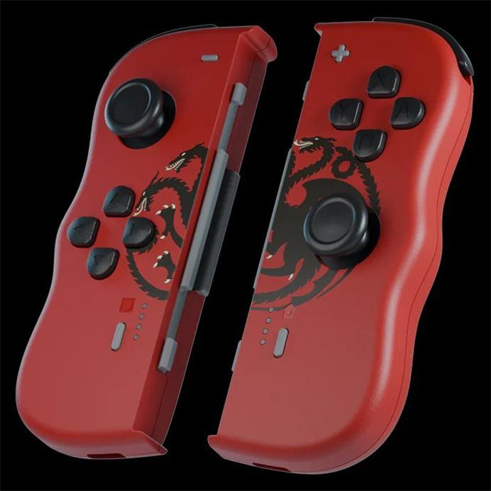 LEXIP X GAME OF THRONES Black Lights Twinpads Controller Red (TSXLXTP0002)