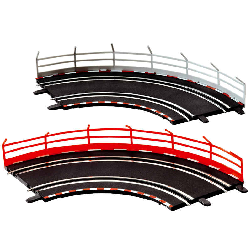 Carrera GO!!! Kreuzung - Carrera - Schwarz - Rot - Weiß (20061651)