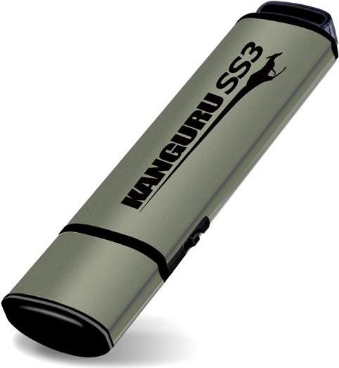 Kanguru SS3 USB 3.0 with Write Protect Switch - USB-Flash-Laufwerk - 256 GB - USB 3.0 (KF3WP-256G)