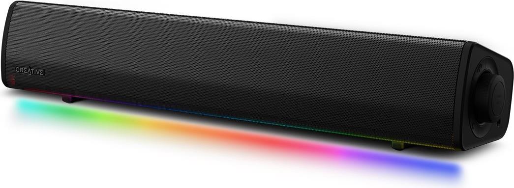 Creative Sound Blaster GS3 - Soundbar - für PC - kabellos - Bluetooth - USB - 12 Watt (Gesamt) - Schwarz (51MF8465AA000)