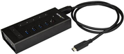 StarTech.com 7 Port USB Hub - Metall - USB-C zu 5x USB-A und 2x USB-C - USB 3.0 - Industrieller USB Hub - USB Hub mit Typ C - Hub - 5 x SuperSpeed USB 3.0 + 2 x USB-C - Desktop