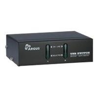 Inter-Tech Argus KVM-AS-21UA - KVM-/Audio-Switch - 2 x KVM/Audio - Desktop (88887168)