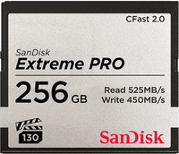 SanDisk Extreme Pro - Flash-Speicherkarte - 256 GB - CFast 2.0