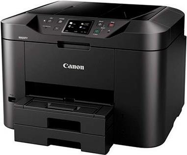 Canon MAXIFY MB2750 - Multifunktionsdrucker - Farbe - Tintenstrahl - A4 (210 x 297 mm), Legal (216 x 356 mm) (Original) - A4/Legal (Medien) - bis zu 22 Seiten/Min. (Kopieren) - bis zu 24 ipm (Drucken) - 500 Blatt - 33.6 Kbps - LAN, Wi-Fi(n), USB-Host, USB
