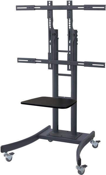 VALUE - Wagen für LCD/Plasmabildschirm/DVD-Player - Schwarz - Bildschirmgröße: 82 - 254 cm (32 - 254,00cm (100)) (17.99.1165)