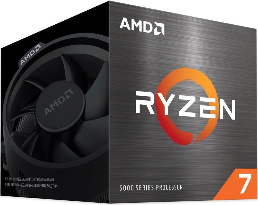 AMD Ryzen 7 5700 Prozessor 8 Kerne 4.6 GHz Sockel AM4 Boxed inkl. Wraith Spire Kühler (100-100000743BOX)