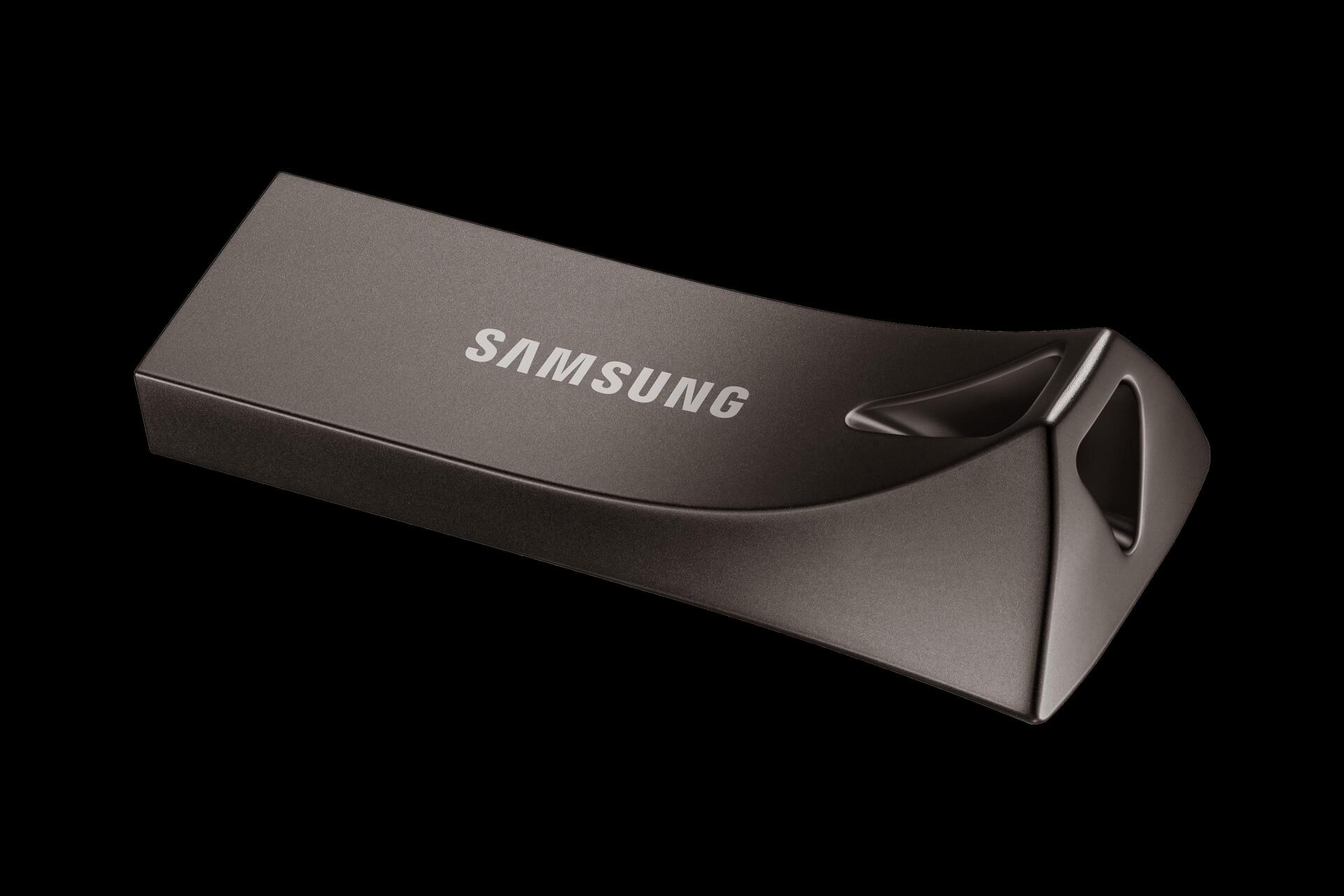 Samsung BAR Plus MUF-128BE4 - USB-Flash-Laufwerk - 128GB - USB 3,1 Gen 1 - Titan Gray (MUF-128BE4/APC)