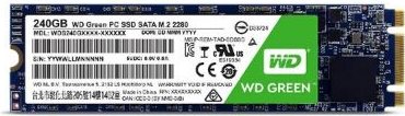 WD Green PC SSD WDS240G1G0B - SSD - 240GB - intern - M.2 2280 - SATA 6Gb/s (WDS240G1G0B)