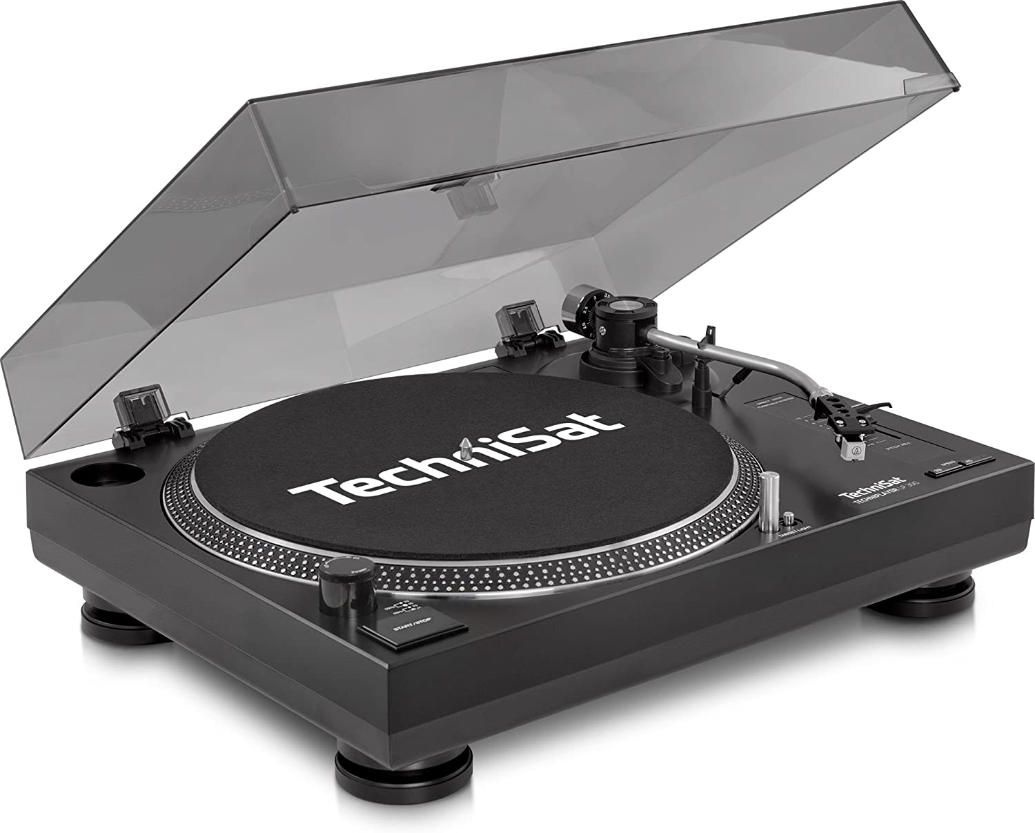 TechniSat TechniPlayer LP 300 - Plattenspieler - Schwarz, Silber