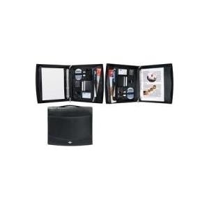 Wedo 58 5701 - Leder - Nylon - Schwarz - Visitenkarte - Papier - 2 Taschen - 360 mm - 50 mm (58 5701)