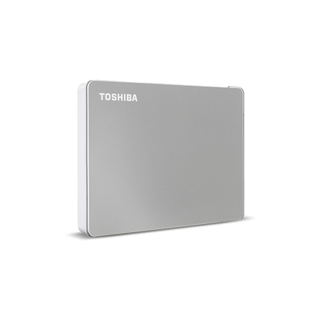Toshiba Canvio Flex Externe Festplatte 2 GB Silber (HDTX120ESCAA)