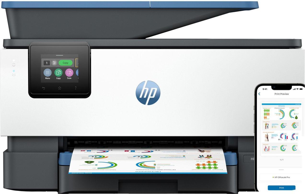 HP Officejet Pro 9125e All-in-One - Multifunktionsdrucker - Farbe - Tintenstrahl - Legal (216 x 356 mm) (403X5B#629)
