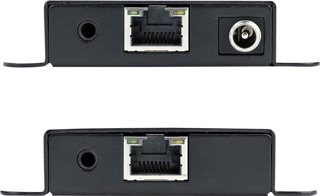 StarTech.com HDMI Ethernet Extender über CAT6/CAT5 - 4K 30Hz/40 m oder 1080p/70 m - HDMI over Ethernet/IP Extender - HDMI Lan Transmitter und Receiver Kit - HDMI Verlängerung - IR (EXTEND-HDMI-4K40C6P1)