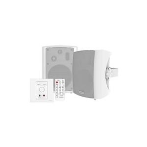 Vision Techconnect SP-1800+TC3-AMP - Audiosystem - 50 Watt (Gesamt) - weiß (TC3-AMP+SP-1800)