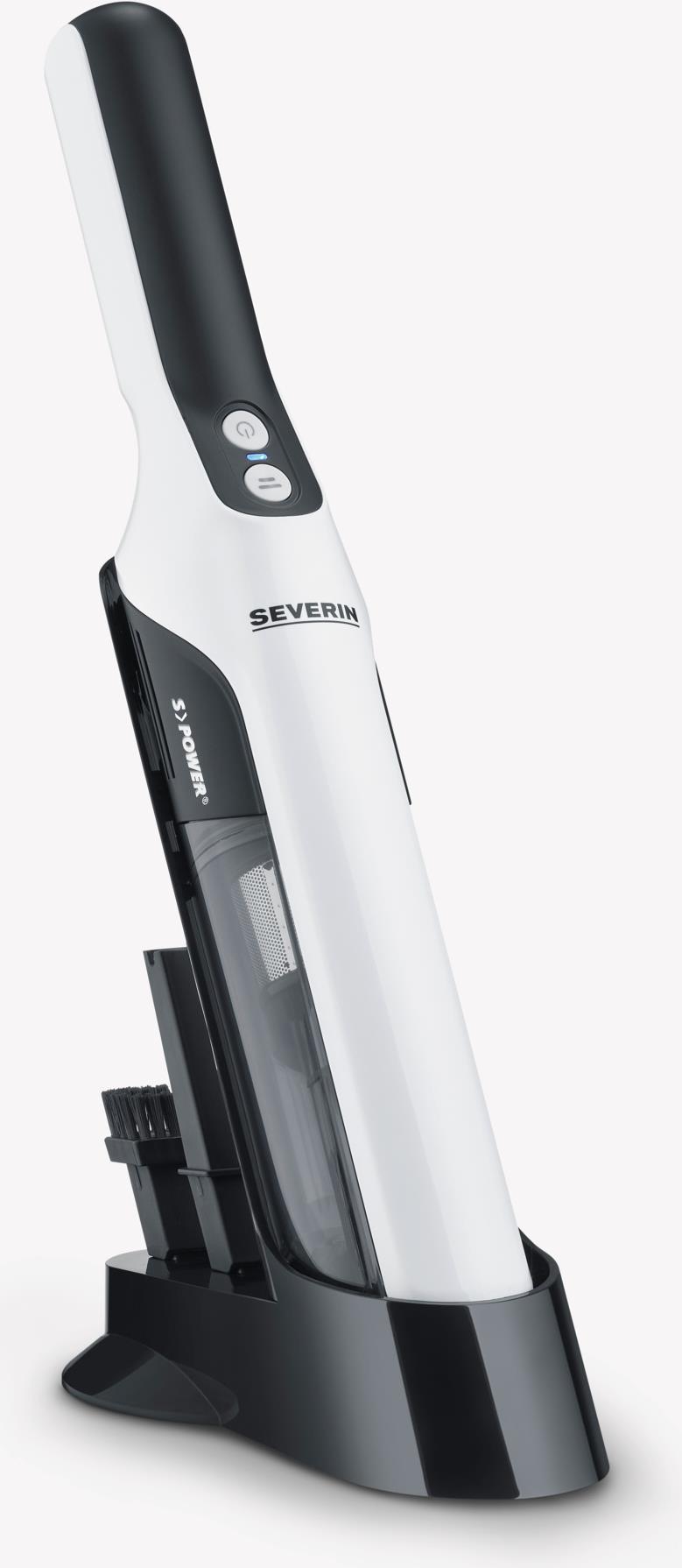 Severin HV 7140 Handstaubsauger Schwarz - Weiß Beutellos (7140)