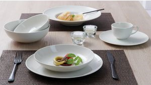 Ritzenhoff & Breker Pastateller CASABLANCA, 270 mm aus Porzellan, spülmaschinenfest, Durchmesser: 270 mm - 4 Stück (421064)