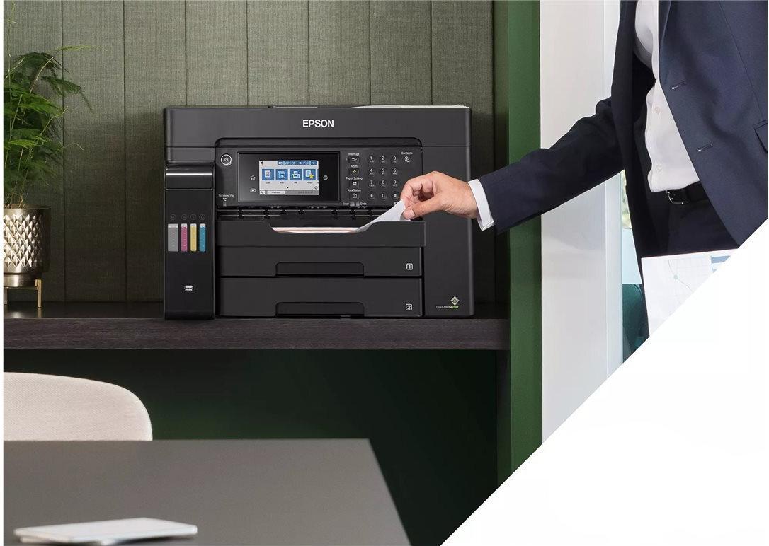 Epson EcoTank ET-16655 Multifunktionsdrucker A3+ 4-in-1 25 ipm Duplex ADF WLAN (C11CH71411) - Sonderposten - Sonderposten