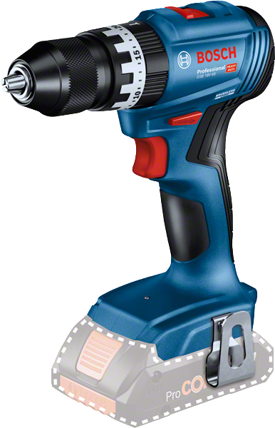 Bosch GSB 18V-45 Professional - Bohrer/Schrauber - schnurlos - 2 Geschwindigkeiten - Bohrfutterschlüssel 13 mm - 45 N·m - 18 V
