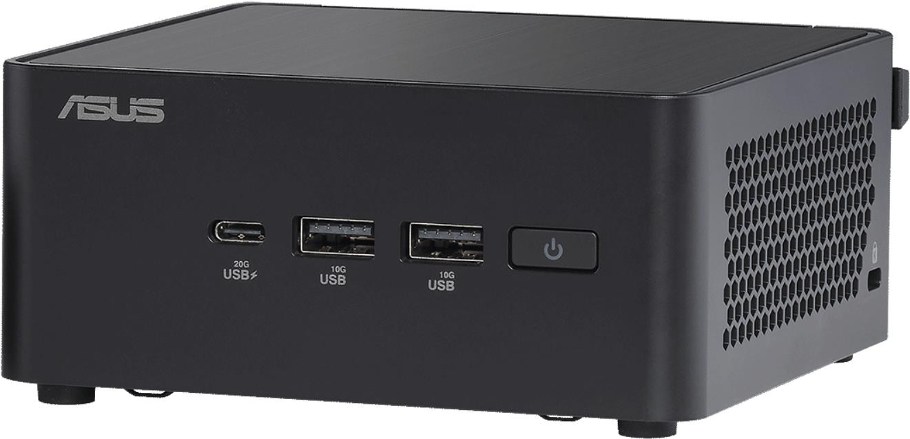 ASUS NUC 14 Pro RNUC14RVHU500002I - Barebone - Mini-PC - 1 x Core Ultra 5 125H / 1.2 GHz - RAM 0 GB - Intel Arc Graphics - 1GbE, 2.5GbE, 802.11ax (Wi-Fi 6E), Bluetooth 5.3 - WLAN: 802.11a/b/g/n/ac/ax (Wi-Fi 6E), Bluetooth 5.3 - Schwarz (90AR0072-M000P0)