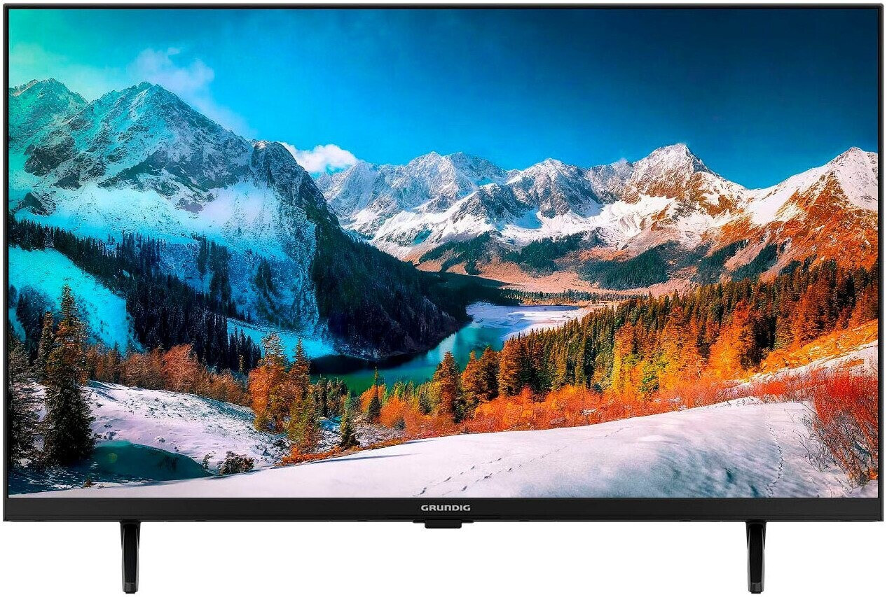 Grundig 32 VOE 64 Fernseher 32 Zoll (80 cm) LED TV, Google TV, HD Ready, Dolby Digital, Magic Fidelity, Chromecast Built-in, Bluetooth, Smart TV, Sprachsteuerung, Schwarz [Energieklasse E] (EB4T00)