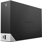 Seagate One Touch with hub STLC10000400 - Festplatte - 10 TB - extern (Stationär) - USB 3.0 - Schwarz - mit Seagate Rescue Data Recovery