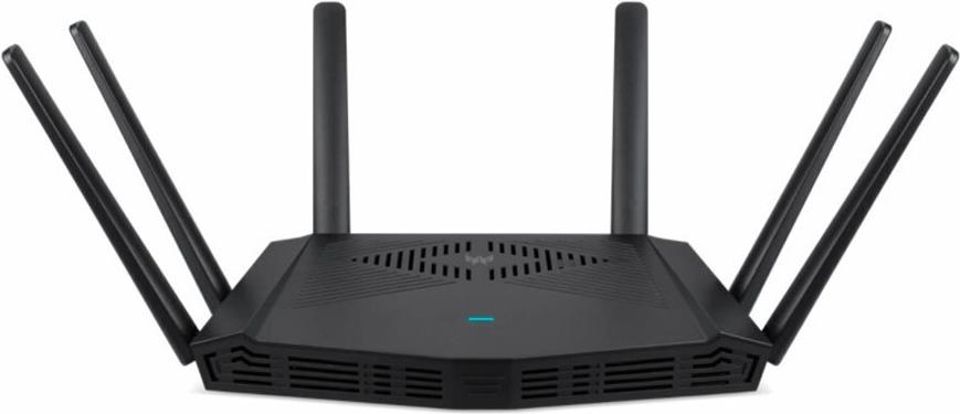 Acer Router Predator Connect W6x - Wifi 6 router, black, 802.11 a/b/g/n/ac/ax 2.4 GHz / 5 GHz, 4x4 MU MIMO (FF.G2TTA.002)