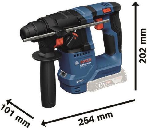 BOSCH 0611927000 GBH 18V-18 Bohrhammer (solo, C) (611927000)