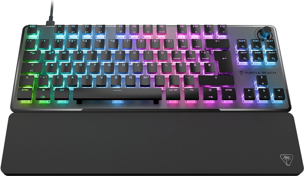 Turtle Beach Vulcan II TKL Pro Tastatur Gaming USB Deutsch Schwarz (TBK-2002-02-DE)