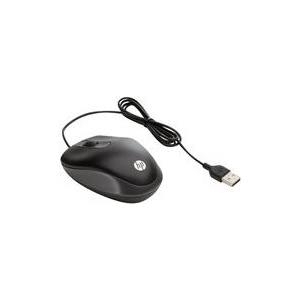 HP Travel - Maus - optisch - 3 Tasten - kabelgebunden - USB - für Chromebook 11 G7, 14A G5, Chromebook x360, ProBook 640 G5, ProBook x360, ZBook 14u G6
