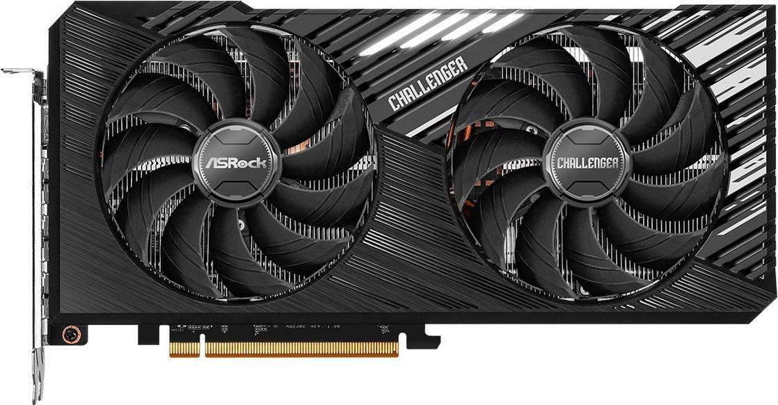 ASRock Challenger Radeon RX 7700 XT 12GB OC - Grafikkarten - Radeon RX 7700 XT - 12GB GDDR6 - PCIe 4,0 x16 - 3 x DisplayPort, HDMI - Box (90-GA4QZZ-00UANF)