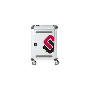 PARAT PARAPROJECT U32 - Wagen (nur Laden) für 32 Netbooks/Tablets - verriegelbar - Kunststoff, Stahl - Bildschirmgröße: bis zu 39,6 cm (bis zu 15.6 ) (832.600-999)