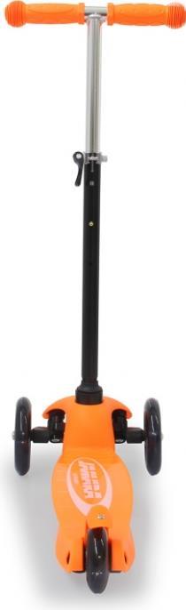 Jamara KickLight Scooter orange - Kinder - Dreiradroller - Schwarz - Orange - Beide Geschlechter - Asphalt - 50 kg (460496)