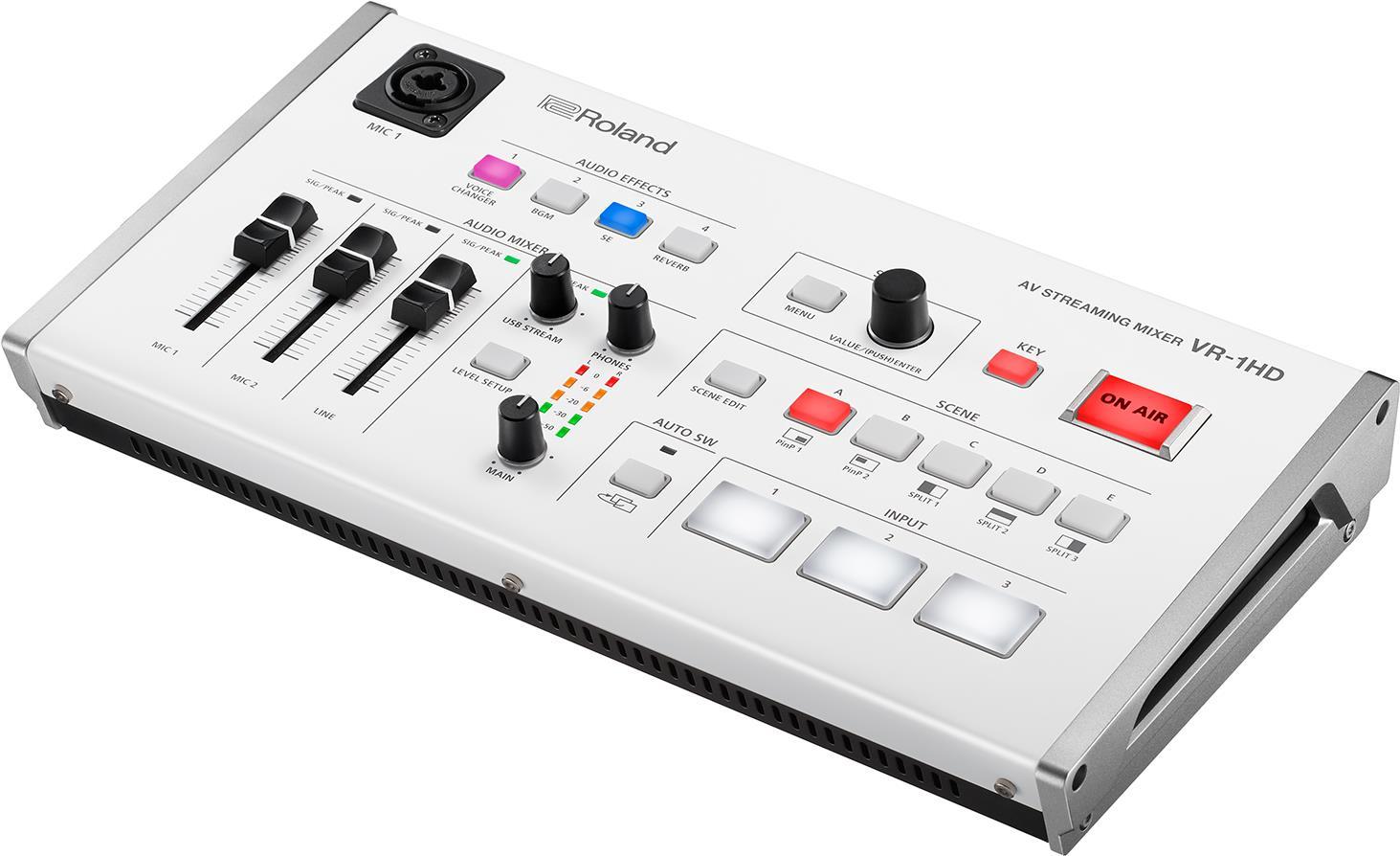 Roland VR-1HD - WUXGA - 720 x 480,720 x 576,1080 x 720,1920 x 1080,1920 x 1200 - 480i - 480p - 576i - 576p - 720i - 720p - 1080i - 1080p - 60 fps - 4:4:4 - 10 Bit (421001A38)