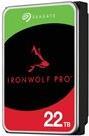 Seagate IronWolf Pro ST22000NT001 - Festplatte - 22TB - intern - 3.5 (8,9 cm) - SATA 6Gb/s - 7200 U/min - Puffer: 512MB - mit 3 Jahre Seagate Rescue Datenwiederherstellung (ST22000NT001)