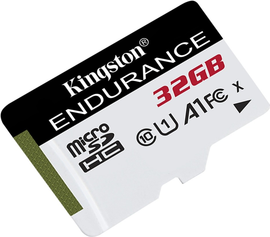 Kingston High Endurance - Flash-Speicherkarte - 32GB - A1 / UHS-I U1 / Class10 - microSDHC UHS-I (SDCE/32GB)