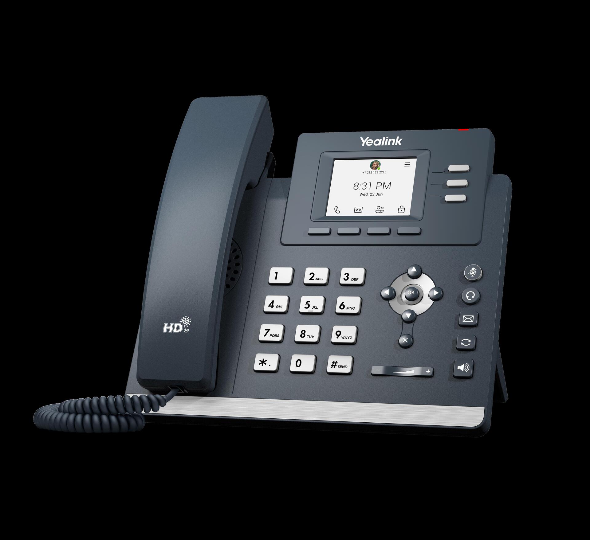 Yealink MP52 Microsoft Teams Edition - IP-Telefon - Grau - Kabelgebundenes Mobilteil - Tisch/Wand - Android - Microsoft Teams (1301196)