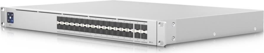 Ubiquiti UniFi Switch Pro Aggregation - Switch - 28 x 10 Gigabit SFP+ + 4 x 25 Gigabit SFP28 - an Rack montierbar
