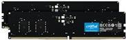 Crucial 16GB 2x8GB DDR5-5600 CL46 RAM Arbeitsspeicher Kit - 16 GB - DDR5 -  16 GB (RAM-Module: 2 Stück)  DDR5-RAM 5600 MHz  CAS Latency (CL) 46  Anschluss:288-pin - Spannung:1,1 Volt  Besonderheiten: Intel-XMP-Unterstützung (CT2K8G56C46U5)
