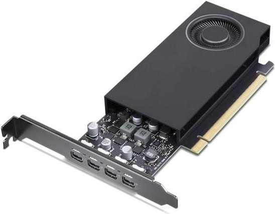 Lenovo NVIDIA RTX A400 - Grafikkarten - RTX A400 - 4GB GDDR6 - PCIe 4,0 x8 - 4 x Mini DisplayPort (4X61Q73040)
