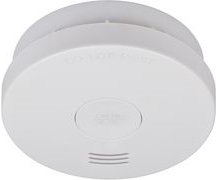 brennenstuhl Rauchmelder RM L 3100, 85 db, weiß, 2er Set fotoelektisch, geprüft nach EN 14604, ca. 10 Jahre betriebs - 1 Stück (1290050002)