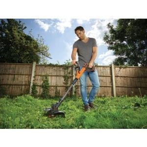 Black & Decker STC1840EPC Bürstenschneider/Rasentrimmer 30 cm Akku Schwarz - Orange (STC1840EPC-QW)