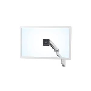 ERGOTRON HX Monitor Arm in Weiß - Monitor Wandhalterung mit patentierter CF-Technologie für ultrawide Monitore bis 124,50cm (49) und 19 kg, VESA Standard (45-478-216)