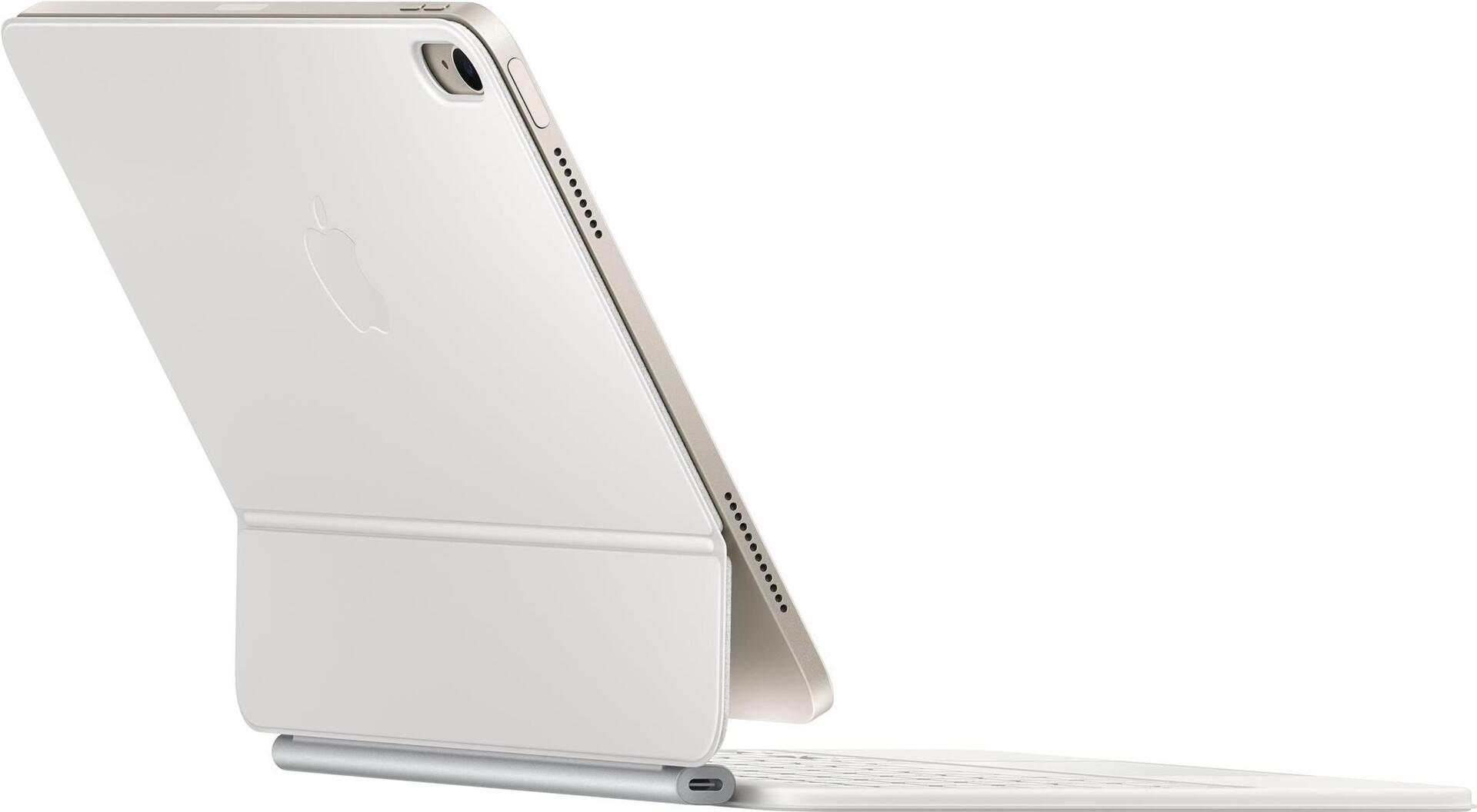 Apple Magic Keyboard - Tastatur und Foliohülle - mit Trackpad - Apple Smart connector - QWERTY - Spanisch - für Apple 10.9-inch iPad Air (4th generation, 5th generation) (MDFV4Y/A)