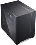 Lian Li O11 AIR MINI - Tower - PC - Schwarz - ATX - EATX - micro ATX - Mini-ITX - Aluminium - Gehärtetes Glas - Taschenlüfter (O11 AIR MINI BLACK)