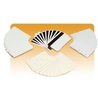 Zebra Color - PVC Karte - 30 mil - Silver Metallic - CR-80 Card (85,6 x 54 mm) - 500 Karte(n) (104523-132)