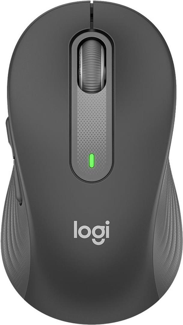 Logitech Signature M650 - Maus - optisch - 5 Tasten - kabellos - 2,4 GHz, Bluetooth - Logitech Logi Bolt USB-Receiver - Graphite (910-006253)